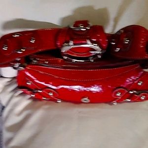 Guess Purse with nice hardware. Splash of …